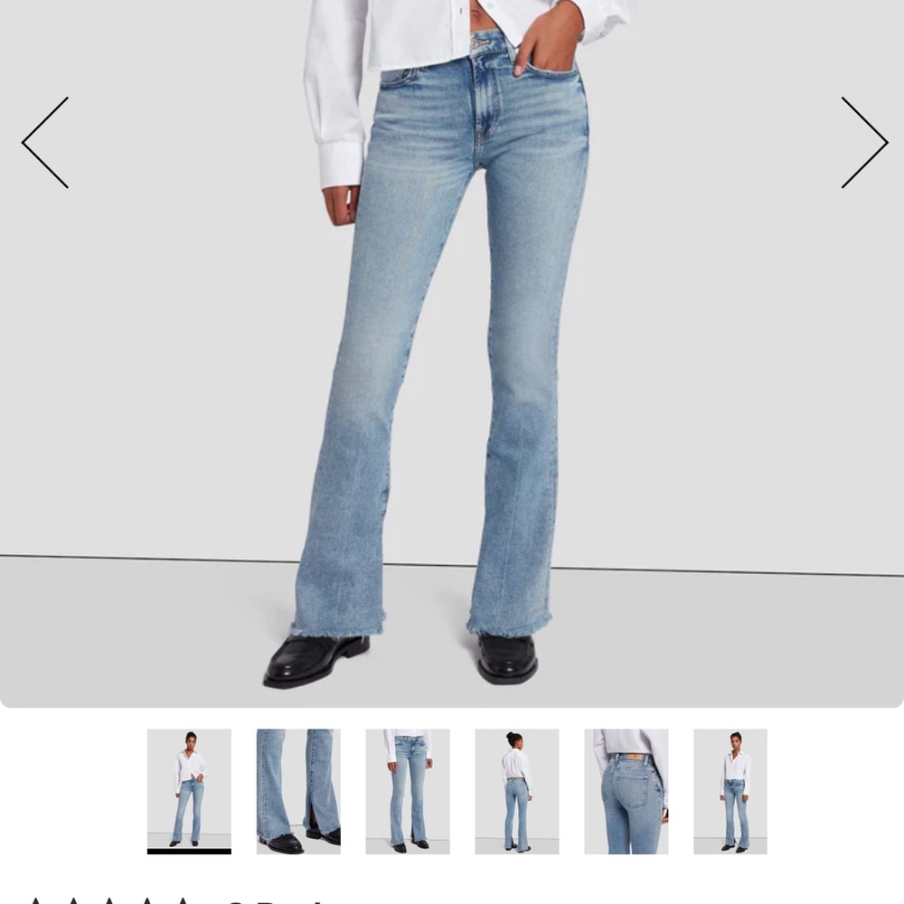 7 For All Mankind Bootcut Jeans - Picture 11 of 13
